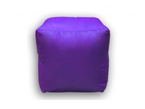 Пуф Куб мини фиолетовый в Троицке - troick.mebel74.com | фото