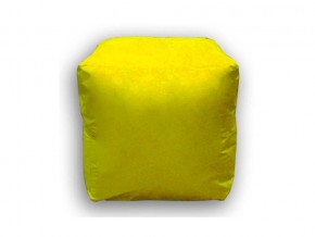 Пуф Куб мини желтый в Троицке - troick.mebel74.com | фото