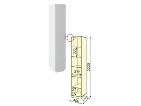 Шкаф 1 дверь М39 Тиффани в Троицке - troick.mebel74.com | фото 2