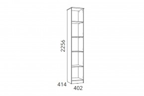 Шкаф для книг Фанк НМ 013.03-01 М в Троицке - troick.mebel74.com | фото 3