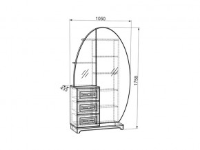 Шкаф комбинированный Белла в Троицке - troick.mebel74.com | фото 3