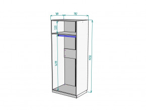 Шкаф Malta light H287 Белый в Троицке - troick.mebel74.com | фото 2