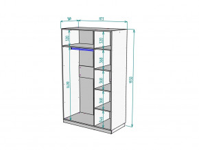 Шкаф Malta light H289 Белый в Троицке - troick.mebel74.com | фото 2