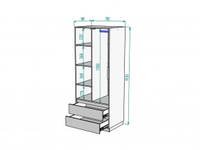 Шкаф Malta light H297 Белый в Троицке - troick.mebel74.com | фото 2