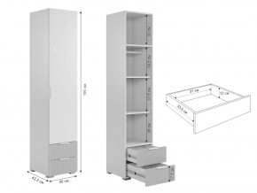 Шкаф однодверный 107.01 Зефир в Троицке - troick.mebel74.com | фото 2