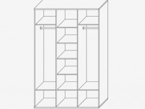 Шкаф Парма, трехдверный в Троицке - troick.mebel74.com | фото 2