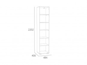 Шкаф-пенал Элиот НМ 041.71 в Троицке - troick.mebel74.com | фото 2