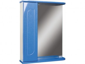 Шкаф зеркало Радуга Синий металлик 50 левый/правый в Троицке - troick.mebel74.com | фото