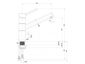 Смеситель Sprint Universal LM1391 в Троицке - troick.mebel74.com | фото 2