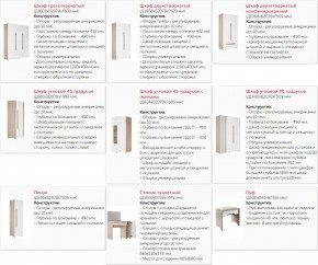 Спальня Палермо-3 с угловым шкафом в Троицке - troick.mebel74.com | фото 9