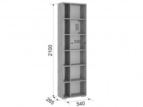 Стеллаж 12 Модерн-Лайк в Троицке - troick.mebel74.com | фото 2