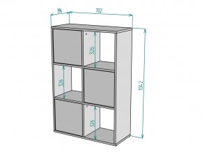 Стеллаж S25 в Троицке - troick.mebel74.com | фото 3