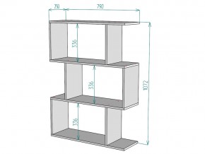 Стеллаж S53 в Троицке - troick.mebel74.com | фото 3