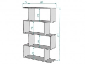 Стеллаж S54 в Троицке - troick.mebel74.com | фото 3