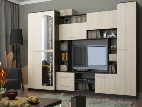 Стенка Марта 11 венге/дуб беленый в Троицке - troick.mebel74.com | фото