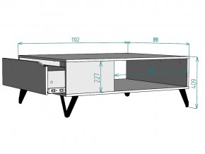 Стол журнальный Дельта TC30 в Троицке - troick.mebel74.com | фото 3