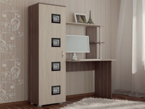 Стол компьютерный Юниор 2 ясень шимо в Троицке - troick.mebel74.com | фото