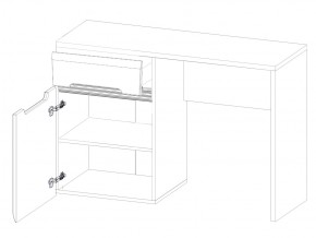 Стол туалетный S205-ТОL1D1S Ацтека белый в Троицке - troick.mebel74.com | фото 2