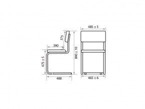 Стул Sylwia chrome Z21 в Троицке - troick.mebel74.com | фото 2