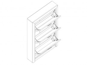 Тумба для обуви BUT 3D Коен штрокс в Троицке - troick.mebel74.com | фото 2