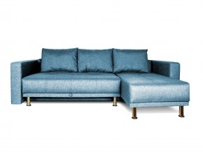 Угловой диван серо-синий с подлокотниками Некст denim в Троицке - troick.mebel74.com | фото