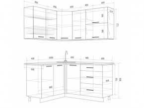 Угловой кухонный гарнитур Флоренс Грин в Троицке - troick.mebel74.com | фото 5